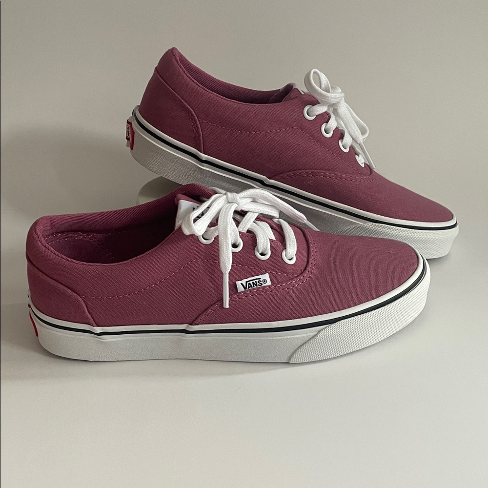 ⭐️NWOT VANS Original Authentic Ladies Rose Canvas Shoes Retro Grunge Streetwear